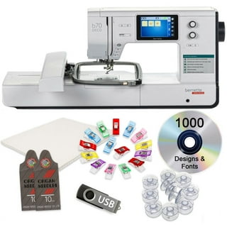 Bernette B79 Sewing & Embroidery Machine with Silhouette Cameo 4 Combo  Bundle