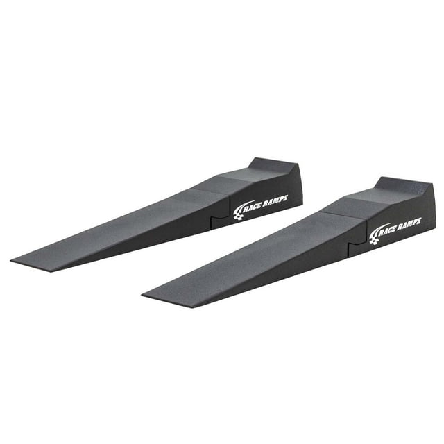 Race Ramps Rampes de Service Légères pour Voiture 10 Pouces, Antidérapantes, RR-72-2, Noir