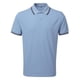 thumbnail image 2 of Asquith & Fox - Polo de manga corta ajuste clasico Modelo Tipped hombre caballero (Rojo/Blanco), 2 of 3