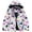 Geometry, variant on Girl's Waterproof Ski Jacket Hooded Windproof Fleece Winter Snow Coat Pink 6/7