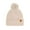 Beige, variant on ZQUUVOU Women Winter Pompom Beanie Hat with Warm Lined Cable Pom Pom Beanie Hat Skull Cap Beige