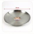 thumbnail image 3 of Heavy Duty Stainless Steel Pet Bowl, Non-Slip Round Feeding Dish for Small Dogs and Cats, Easy to Clean, Approx 6.7in Diameter, 3 of 5