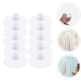 thumbnail image 1 of OUNONA 10Pcs Small Transparent Suction Cups for Glass Ceramic Tile Heavy Duty Hooks, 1 of 8