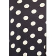 thumbnail image 5 of Women's Casual Polka Dot Short Sleeve Round Neck Tunic Tops with Side Pockets, 5 of 6
