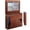 Brick Brown, variant on Genuine Leather Wallet for Men Slim Front Pocket RFID Blocking Wallet with 11 Card Slots and Compact Card Holder Design for Daily Use