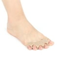 thumbnail image 3 of 2pcs Toe Separators For Overlapping Toes Unisex Silicone Hallux Valgus Bunion Corrector Men/Women Foot Care Correction Tool, 3 of 8