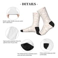 thumbnail image 4 of Rocae Beautiful Rabbit for Adult Socks Casual Athletic Stretchy Loose Socks for Women Men Non-Slip Middle Tube Socks, 4 of 7