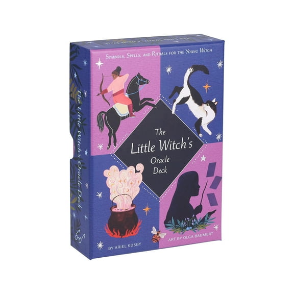 The Little Witch's Oracle Deck: Symbols, Spells, and Rituals for the Young Witch, (Hardcover)