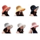 thumbnail image 4 of Sombrero de Pescador Qarigey Rosa Plegable Transpirable al Aire Libre, 4 of 6