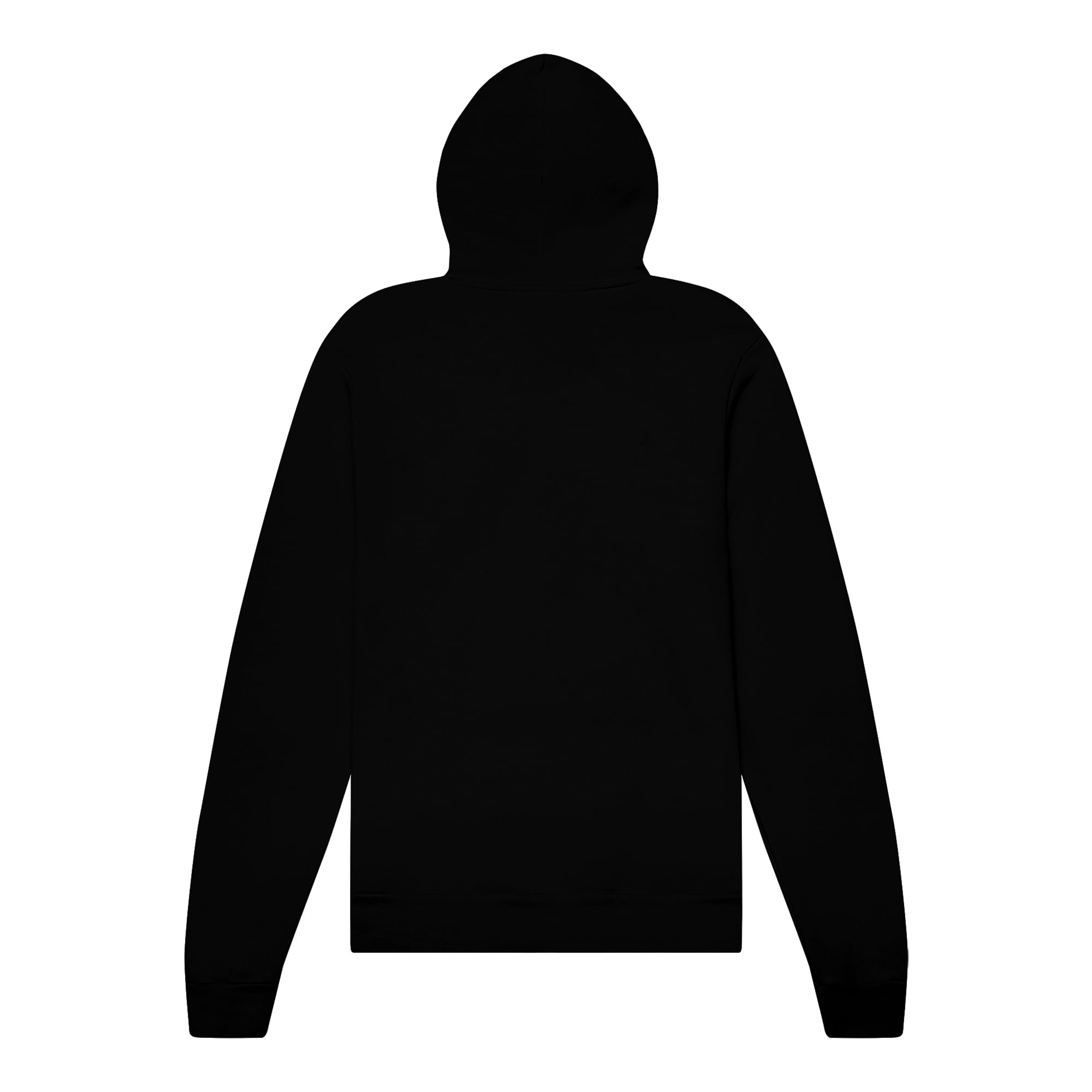 BELLA+CANVAS Adult Unisex Fleece Pullover Hoodie for Crafting, Black, Xlarge