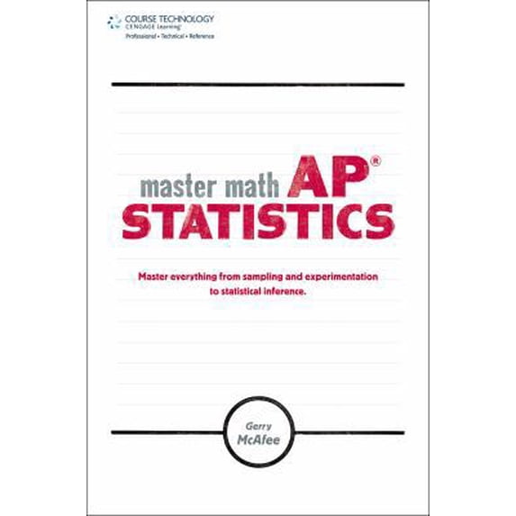 Pre-Owned Master Math: AP Statistics (Paperback) 1435456270 9781435456273