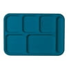 Cambro Tray School Penny-Saver 10" X 14" 6 Compartment Teal