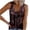 Red, variant on Raeneomay Off Shoulder Tops for Women Retro Ethnic Style Feather Printed Sleeveless Tank Tops