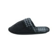 thumbnail image 2 of Static Footwear Boys Open Back Slip On Plaid House Slippers, 2 of 7