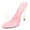 Pink, variant on Mostsola Women's Stiletto High Heels Sexy Clear Heels Slip on Sandals Peep Toe Summer Dressy Shoes