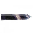 thumbnail image 4 of Crystal Quartz,Single Pointed Coloful Fluorite Crystal Pillar Healing Crystal Reliable and Durable, 4 of 12