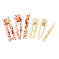 thumbnail image 4 of MasteelfCA 6pcs Women Floral Hair Barrettes Retro Acrylic Square Hair Clips Hairpins, 4 of 8