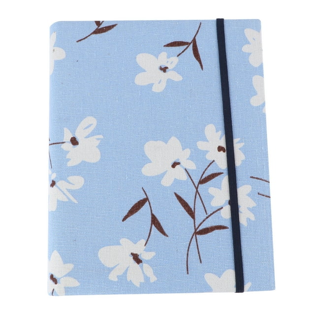 Shisuyan 6 Inch Photos Album Small Leaves Photo Album Cloth Photo Album (Random Style)