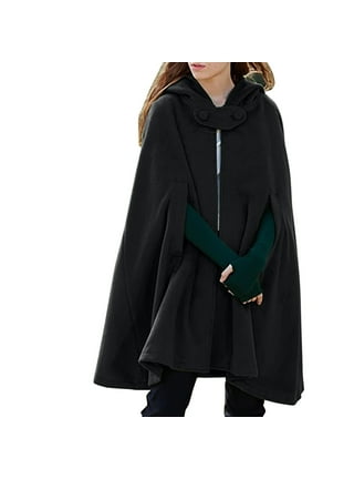 Women's winter capes store with hood