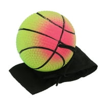 Uxcell 2.5 Inch Sports Wrist Ball, Basketball Rubber Wrist Return Ball Sport for Exercise, Mixed Colors