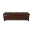 thumbnail image 2 of Noble House Mitchell Lift Top Ottoman, Brown, 2 of 7