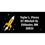 Space Hero Personalized Address Label