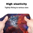 thumbnail image 7 of HELLHERO Happy Valentine's Day Wolf Flame Back Cover Easy Fit Stretchable Material Waterproof Seat Back Cover & Dust Proof for Elderly, 7 of 7