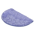 thumbnail image 2 of Home Decor Living Room Half Round Bathroom Rug Won't Slip Bathroom Mat Soft And Comfortable Furry Durable Thickened Bathroom Rug Machine Washable Reusable, 2 of 9