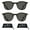 Black Smoke x Black Smoke, variant on proSPORT Reading Sunglass Reader Horn-Rimmed Black Men Women NOT BIFOCAL