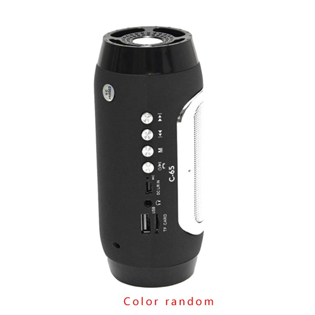 Altavoz Bluetooth inalámbrico portátil HIFI Barra de sonido TF FM Radio Música Subwoofer Columna Ordenador Teléfono Altavoz Color aleatorio Methold DZ4878-00B