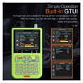 thumbnail image 4 of V8 Finder 2 Digital Satellite Finder DVB-S2X 1080P HD Receptor TV Signal Receiver Sat Decoder + Bag ,Portable Carrying, 4 of 6