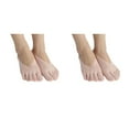 thumbnail image 2 of Langgg Comfortable Toe Socks For Women For Many Occasions Silicone Pad Low-cut Liners Socks General Size Pink 2Set, 2 of 6