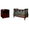 AFG Baby Furniture Naomi 4-in-1 Convertible 2 Piece Crib Set