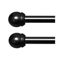 thumbnail image 2 of Cortinero doble Deco Negro, 122 - 218 cm, Diámetro 5/8", 2 of 4