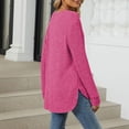 thumbnail image 7 of fatyb Women's Fall Winter Tunic Tops Basic Knit Long Sleeve Soft Sweater Lightweight Pullover Shirts, 7 of 7