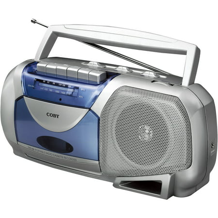 Coby Portable Cassette Player/Recorder with AM/FM