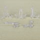 thumbnail image 3 of Mini Caballete Transparente O Soporte Para Platos, Soporte De Exhibición Portátil, Estante De Almacenamiento Transparente Para Tarjetas De Béisbol Y Fútbol, ​​Cargas Superiores 24 Uds. Advancent HA044847-02, 3 of 6