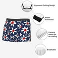thumbnail image 3 of Kdxio Men's Boxer Briefs with Daisy Flowers Print - Comfortable and Breathable Underwear for Everyday Wear, 3 of 5