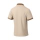 thumbnail image 3 of Blusa y camisa de manga corta con cuello vuelto para hombre, moda informal, color liso, con bolsillos, botones, solapa, versátil, de poliéster., 3 of 6