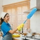 thumbnail image 5 of Stainless Steel Telescopic Duster With Fiber Small Duster For Household Sweeping Duster, 5 of 5