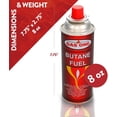 thumbnail image 2 of Bidón de butano GasOne, 227 ml, 24 unidades, compatible con todo el mundo, 2 of 5