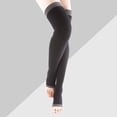 thumbnail image 1 of Open Toe Compression Socks  Thigh High Toeless Sleep Compression Stockings  Women‘s Stockings & Hosiery, 1 of 7