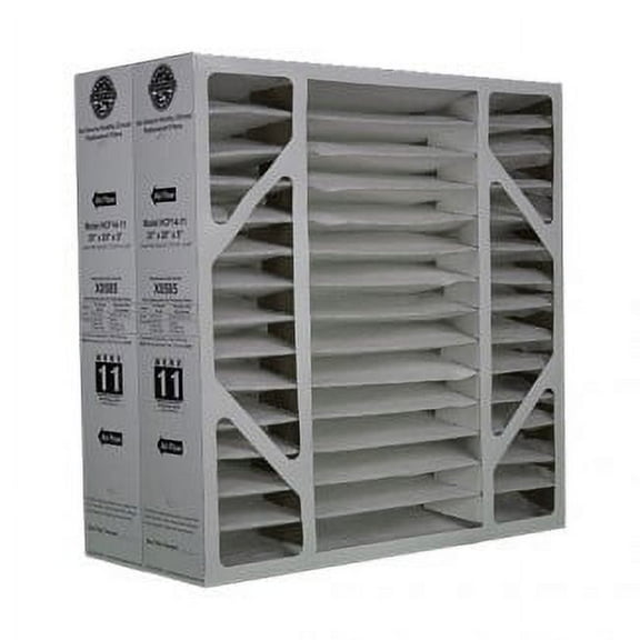 Lennox X0585 - 20 x 20 x 5 MERV 11 Furnace Filter - 2 Pack