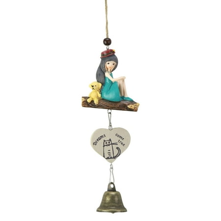 

LYU Wind Chimes Attractive Pleasant Voice Decorative Bird House Cage Wind-bell Home Pendant Ornament for Balcony