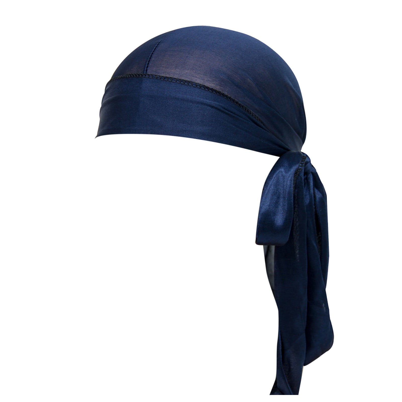 帽子 SILK SCARF CAP/ NAVY 6 Pcs Bonnet Curly Hair Men Scarf Women Silk Wave Hat Bandanas