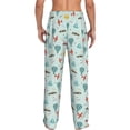 thumbnail image 7 of Salouo Transport Travel Print Pajama Pants for Men, Lounge Pants Elastic Waistband Casual Men's sleepwear Loungewear Sleep Pajama Pant -Small, 7 of 7