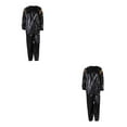 thumbnail image 3 of Guardoinrt Quick Sweat Fitness Sauna Suit for Effective Exercise M Black S to 3XL 2Set, 3 of 6
