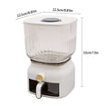 thumbnail image 2 of Denest 22lbs Square Rice Dispenser Grain Container Kitchen Organizer With Rice Cup, 2 of 16