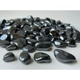 thumbnail image 2 of Hematite Tumbled Stones, Polished Natural Hematite Gemstone, Hematite Healing Crystals (Hematite, 0.25 Pound), 2 of 9