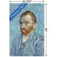 thumbnail image 3 of Self-Portrait by Vincent van Gogh Wall Poster, 22.375" x 34", 3 of 4